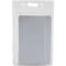 Sicurix Vinyl Badge Holder, Vertical, 2-1/2"x3-1/2", 50/PK, Clear PK BAU67825 - alternate 4